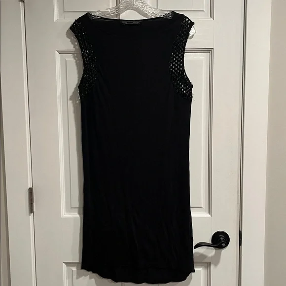 ALLSAINTS Eshi Vest Dress Hand Embellished US Size 6 - Picture 2 of 10